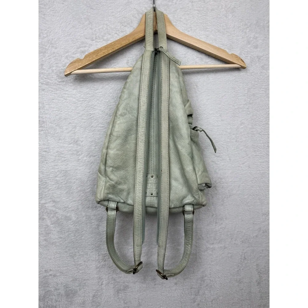 Free People We The Free Sparrow Convertible Sling Distressed Leather Backpack